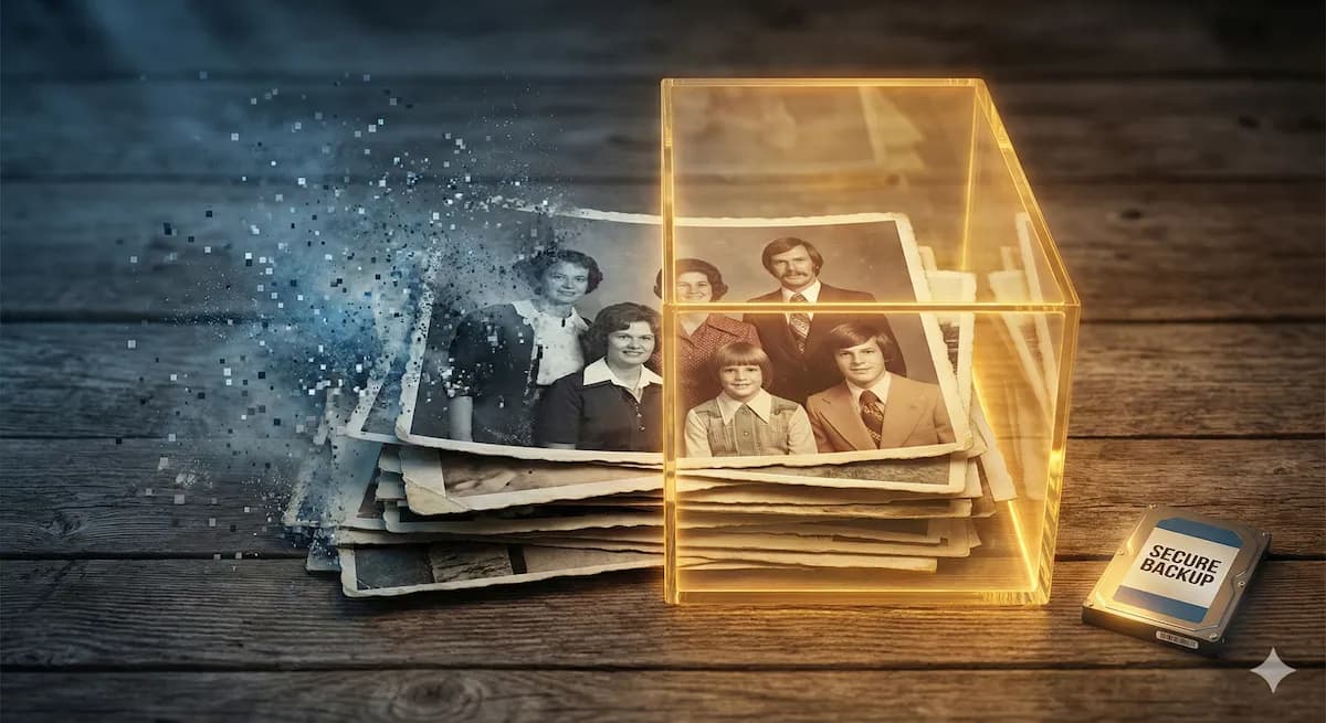 Sauvegarde de données : La règle d'or pour ne jamais perdre vos photos